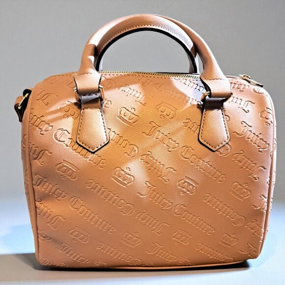 Juicy Couture Not Your Babe Shoulder Satchel Dusty Blush Pink NWT - Picture 10 of 10